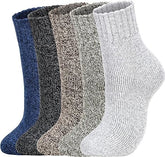 Wool Socks - Winter Warm Wool Socks for Women Men