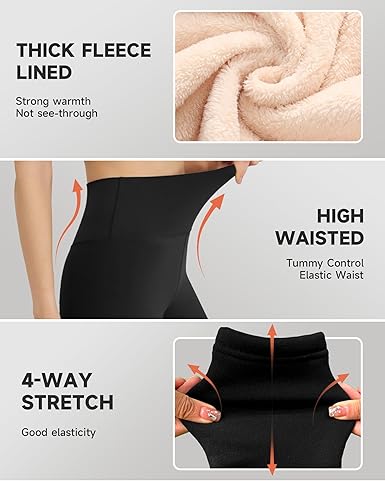 Fleece Lined Leggings for Women